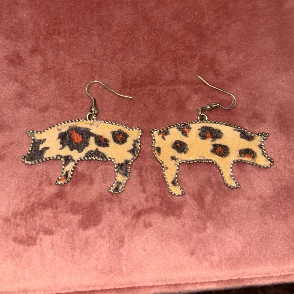 Pig Earrings